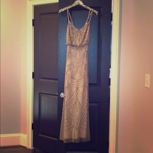 Adrianna Pappel beaded gown